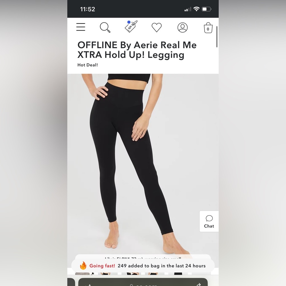 OFFLINE By Aerie Real Me XTRA Hold Up! Legging 7/8